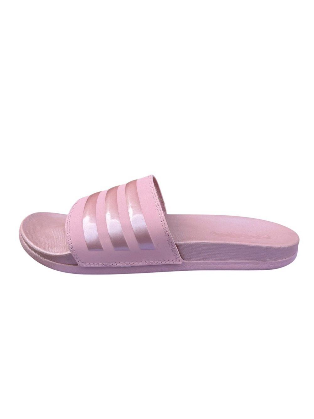 adidas Women’s Pink Slide Sandals - Picture 4 of 5